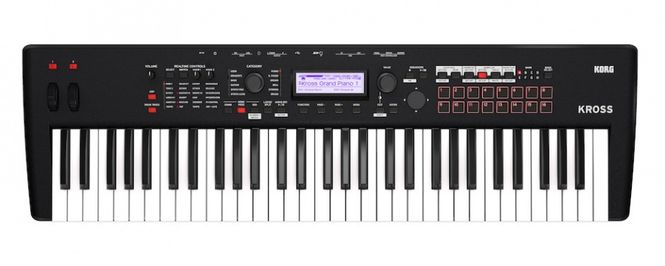 Hovedbilde KORG KROSS2-61-MB Workstation Synth, Super Matte Black