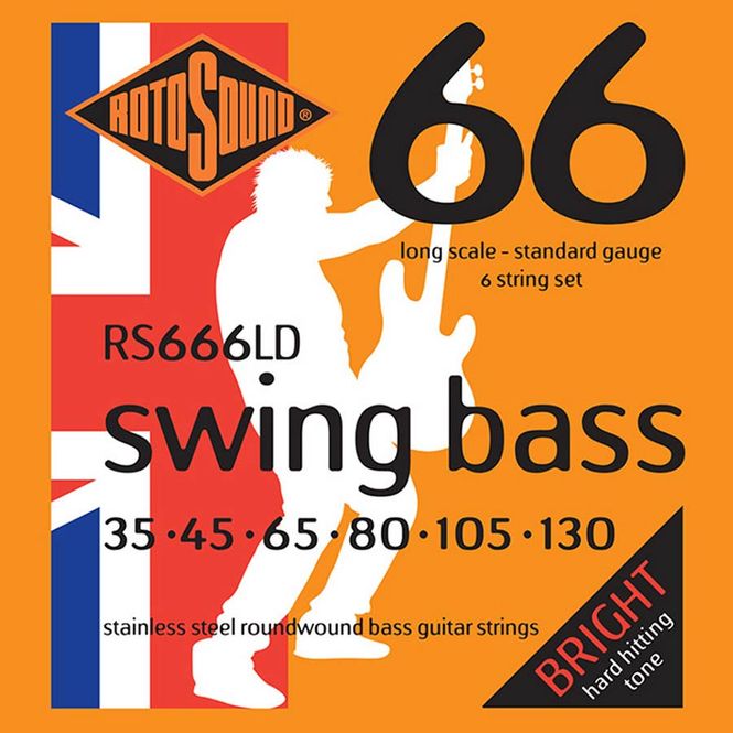 Hovedbilde Rotosound RS666LD Swing Bass 66, 35-130, long scale, 6 str.