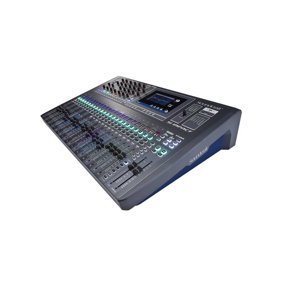Soundcraft SI IMPACT, digitalmikser, 32 kanaler, Lexicon FX, MADI/USB kort