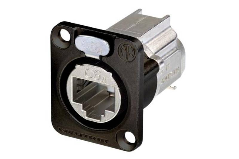 Neutrik EtherCON RJ45 Cat6A chassis Feedthrough sort