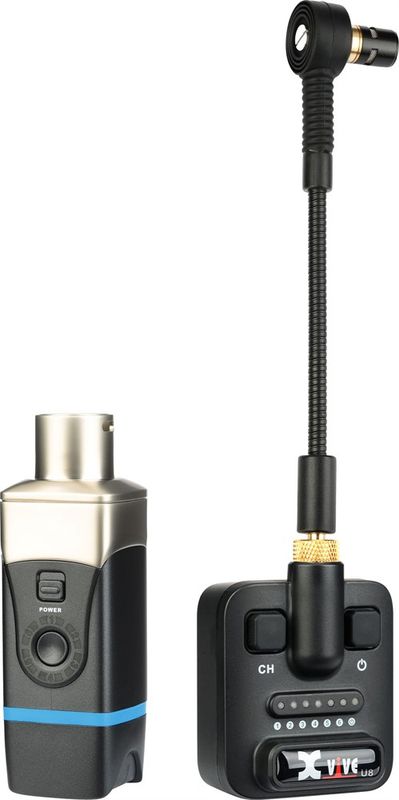 Xvive U8 Trådløst System for Akustisk Gitar