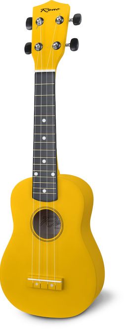 Hovedbilde Reno RU150 Sopran Ukulele m/ bag, Gul