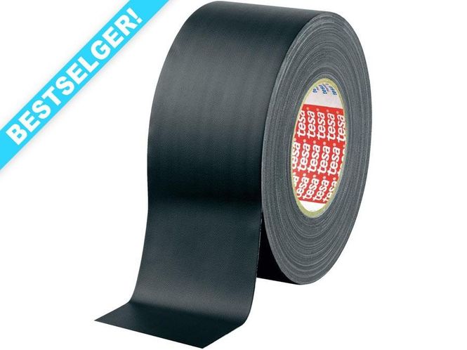 Hovedbilde Tesa 53949 Gaffa, Sort, Bestselger. 50mm x 50m, bransjestandard