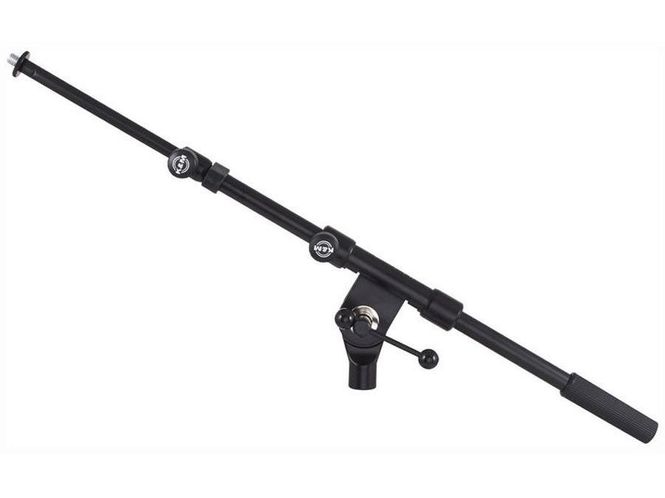 Hovedbilde K&M 211/1B Boom Arm – teleskopisk mikrofonbom