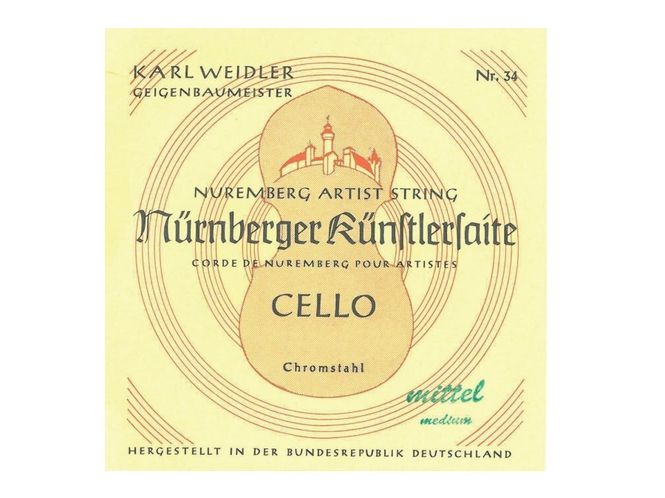 Hovedbilde Nürnberger Precision D 3/4 Cello løsstreng