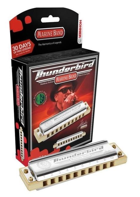 Hovedbilde Hohner Marine Band Thunderbird - D Major Low Octave
