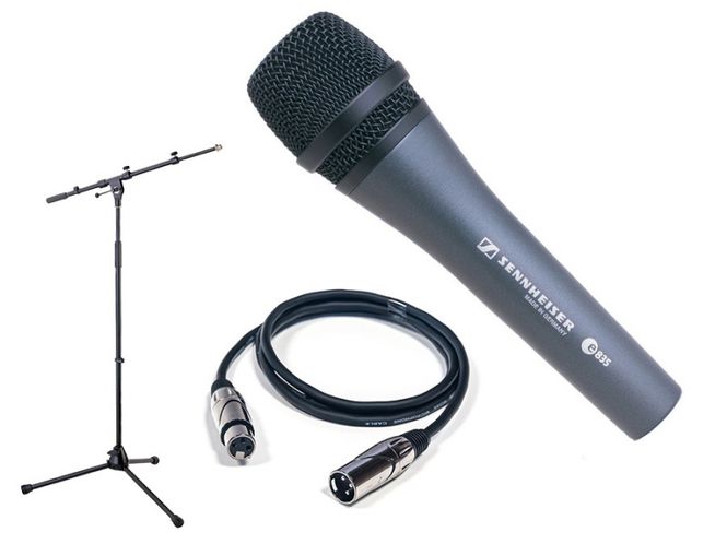 Hovedbilde Sennheiser e835 Komplett Mikrofonpakke