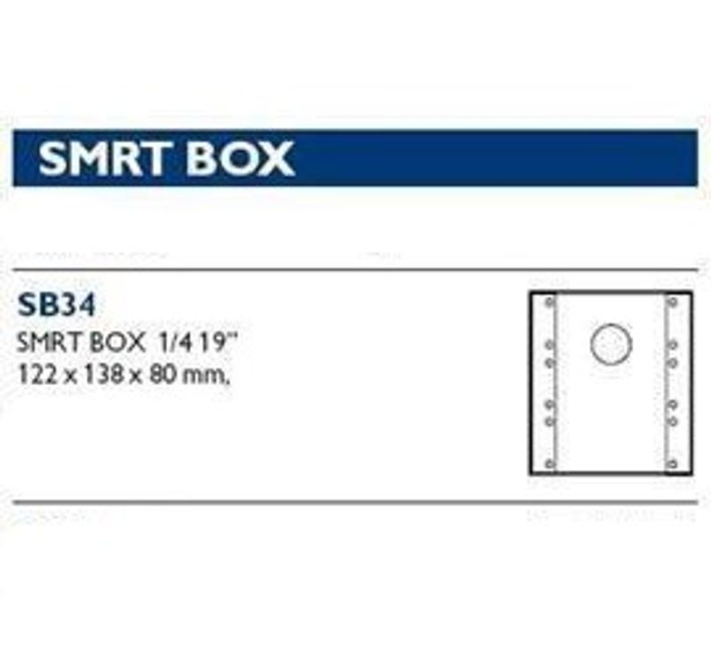 SMRT BOX SB34 122 x 138 x 80 (3 unit 1/4 19