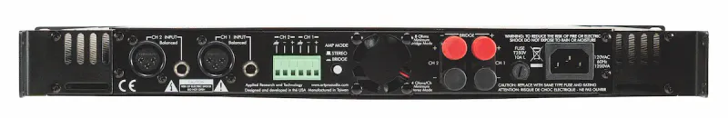 ART Pro Audio SLA-2 effektforsterker 2x280W 1U
