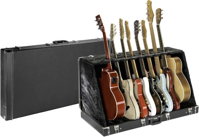 Hovedbilde Stagg GDC8 Gitarstativ Koffert for opptil 8 gitarer