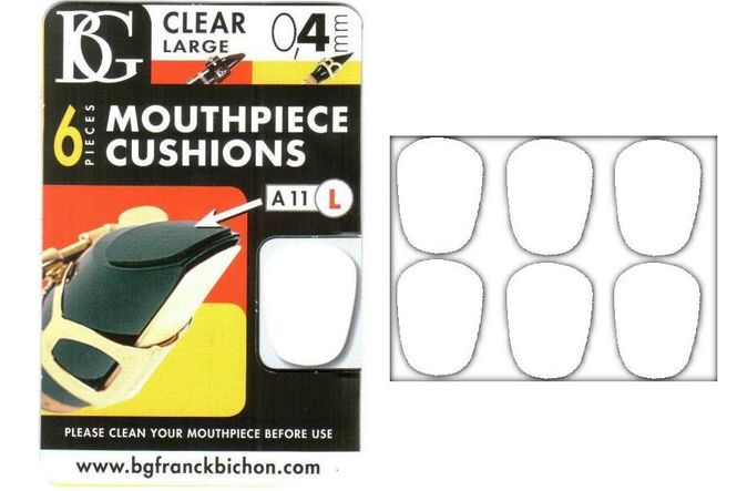Hovedbilde BG France A11L Munnstykkeputer 6pk, clear, stor