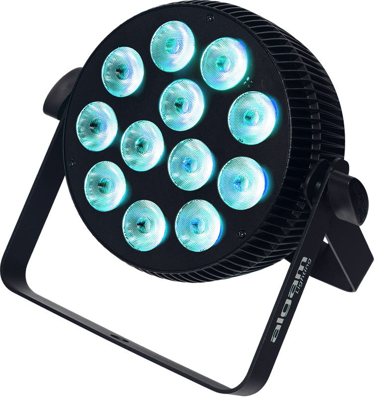 Algam Lighting Slimpar 1210 QUAD LED floodlight, RGBW