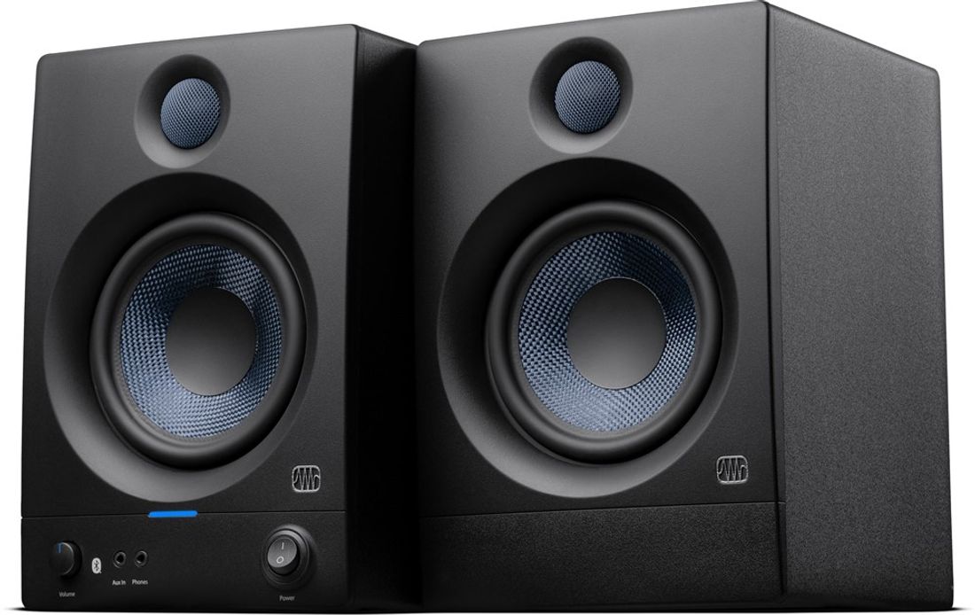 Presonus Eris 5BT 2nd Gen, sett med en aktiv/passiv monitor, Bluetooth