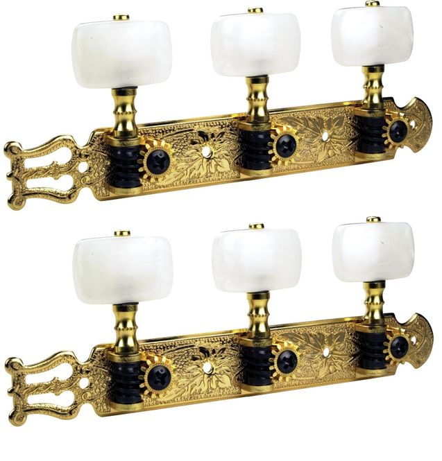 Hovedbilde Gotoh 35G-620EW-GG Mekanikk for Nylonstrengsgitarer, Gull