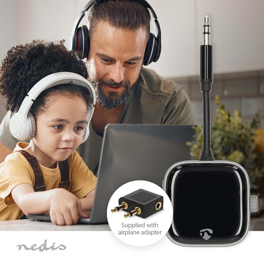 Nedis Bluetooth sender & mottaker, opptil 10 enheter samtidig