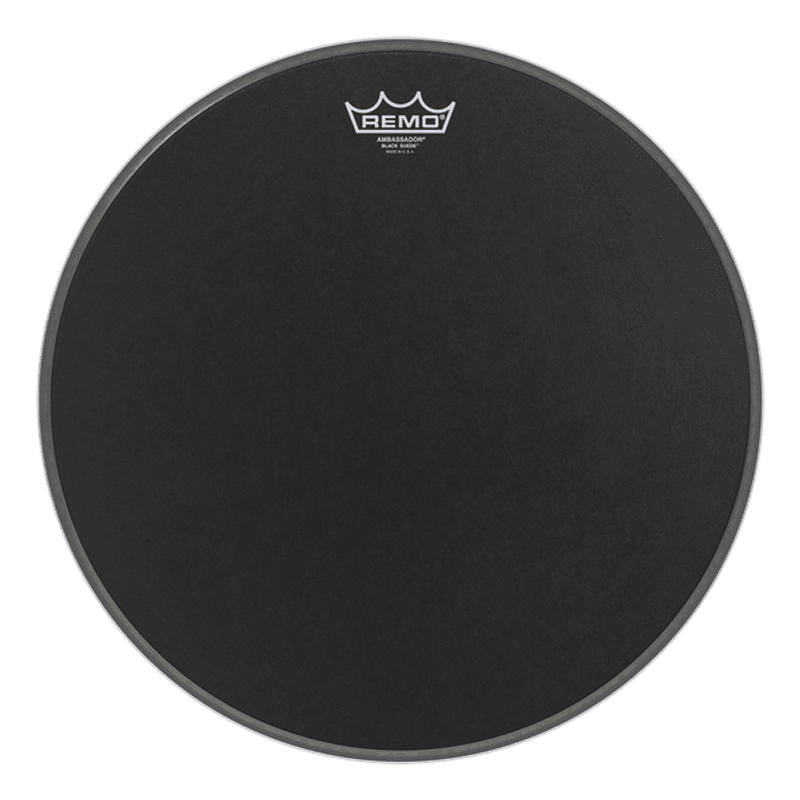 REMO BA-0812-ES Black Suede Ambassador, 12