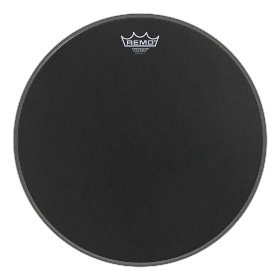 REMO BA-0812-ES Black Suede Ambassador, 12