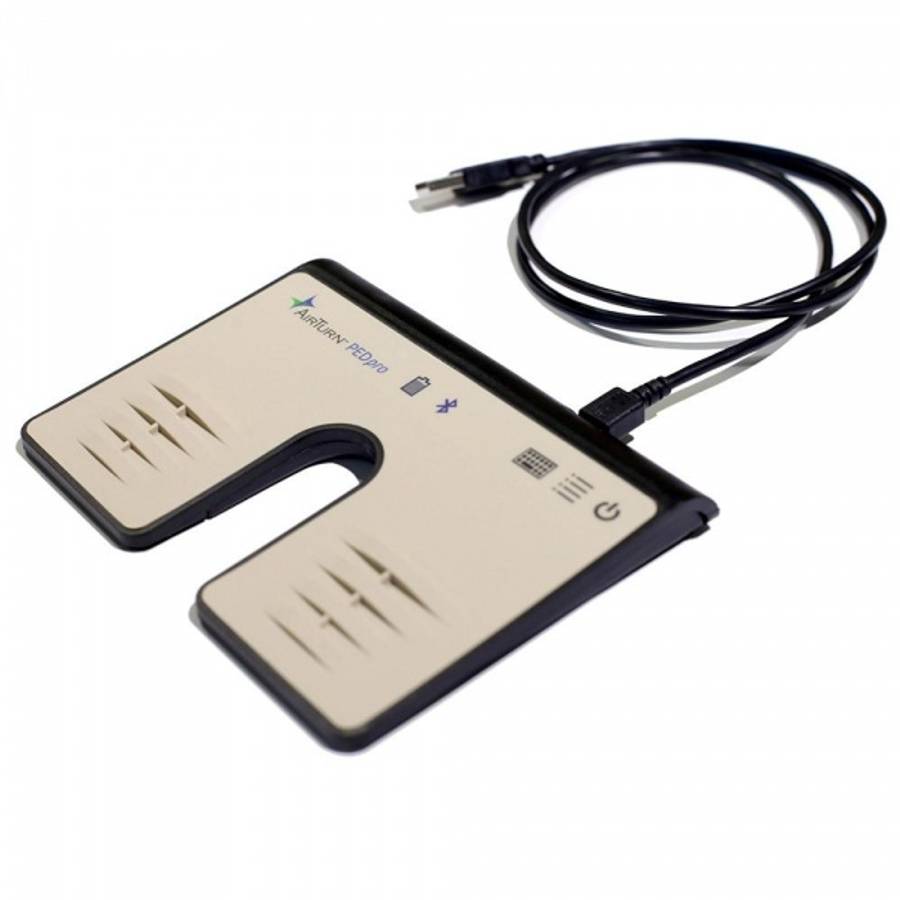 Airturn PEDpro Bluetooth brett med 2 pedaler