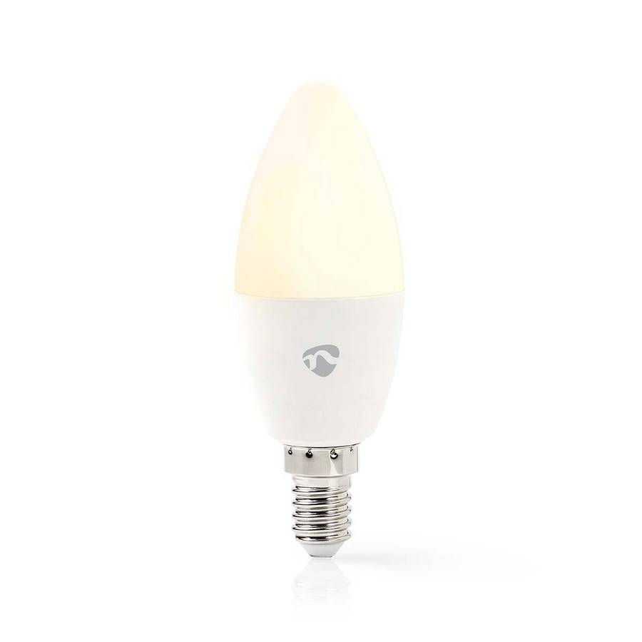 SmartLife E14 Full Color Wi-Fi pære, RGB / Varm Hvit, 4,5W, 350lm