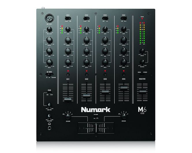 Hovedbilde Numark M6 USB. 4 kanals DJ mikser med USB