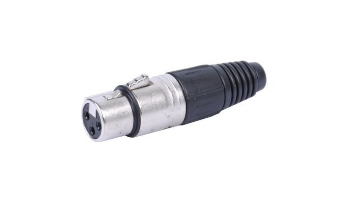 Hovedbilde Astel XF-21 XLR hun plugg for lodding, chrome