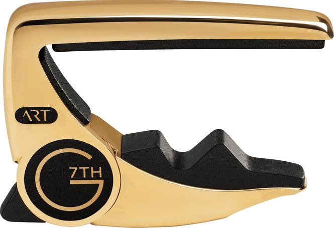 Hovedbilde G7TH Capo Performance 3 , ART 6  Steel string, Gold