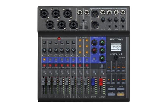 Hovedbilde Zoom Livetrak L-8 Digital Mikser, Opptaker