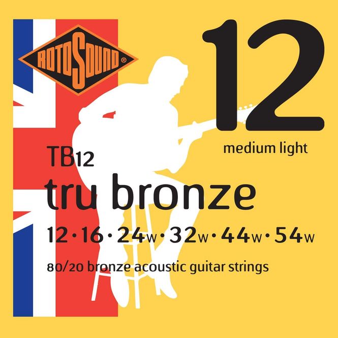 Hovedbilde Rotosound TB12 80/20 Bronze 12-54