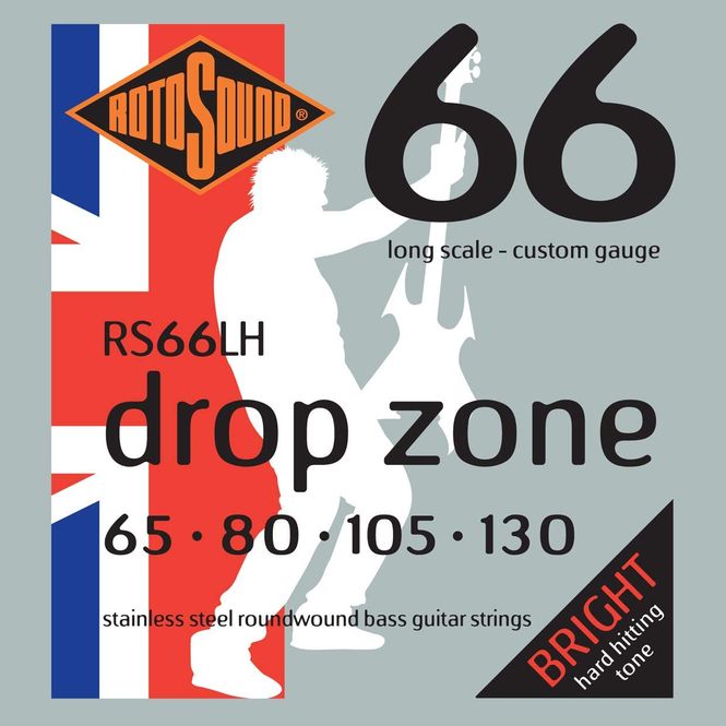 Hovedbilde Rotosound RS66LH Stainless Steel 65-130  DROP ZONE