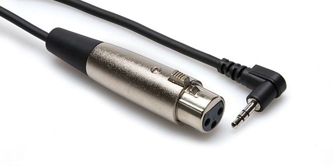 Hovedbilde Hosa XVS102F St.minijack -> XLR (hun), 60cm
