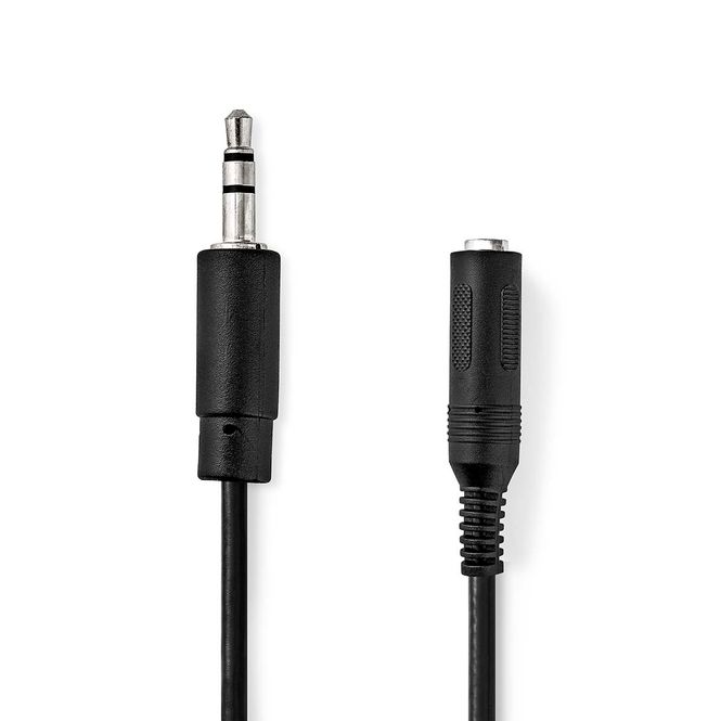Hovedbilde Nedis Stereo overgang fra Ministereo Jack Han (3.5mm) til Stor stereojack Hun (6,35 mm),  0,2 meter