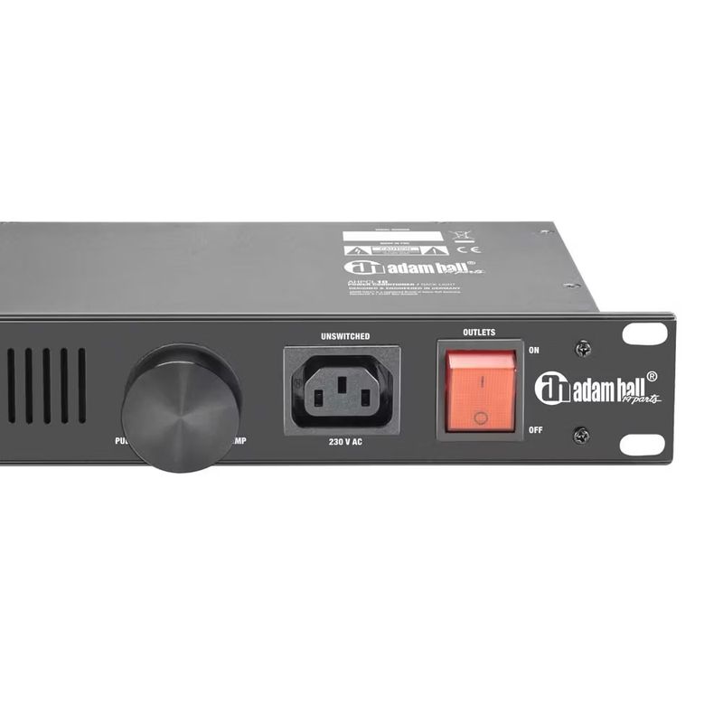 Adam Hall PCL 10 Power Conditioner – med rackbelysning