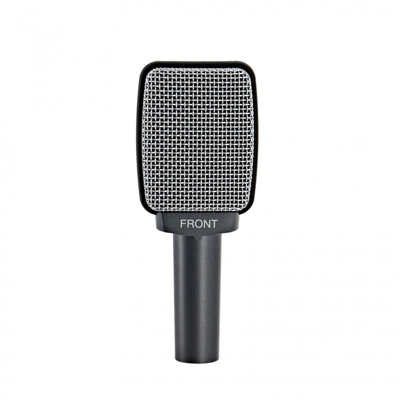 Sennheiser e609 dynamisk mikrofon for gitar, perkusjon og blås, Silver