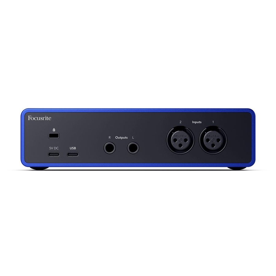 Focusrite Scarlett 2i2 Gen. 4, 2 inn/2 ut USB Lydkort - Anniversary Edition