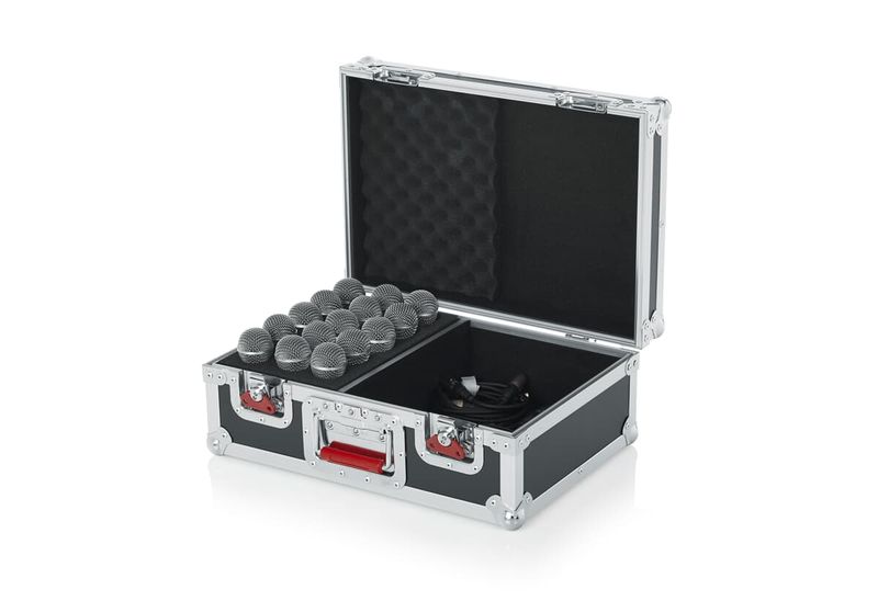 Gator G-TOUR M15 – Flightcase for 15 mikrofoner