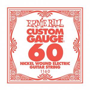 Hovedbilde Ernie Ball EB-1160, l&oslash;s streng, wound, til el-gitar .060w