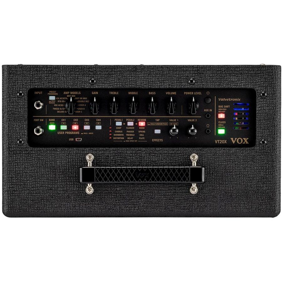 VOX Valvetronix VT20X Classic Blue, Gitarcombo, Rørbestykket, 20W