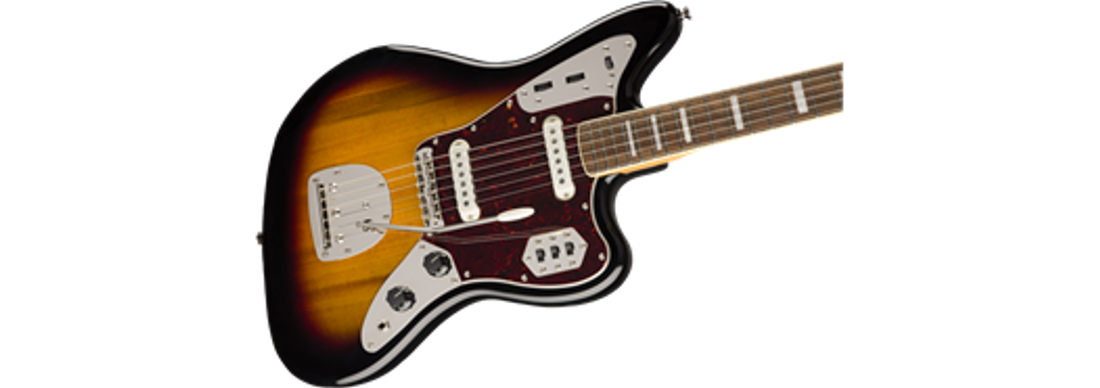 Fender Squier Classic Vibe '70s Jaguar®, Laurel Fingerboard, 3-Color Sunburst