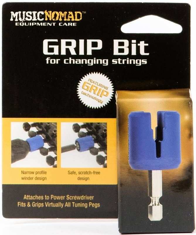 Music Nomad MN220 Grip Bit Pegwinder-bit