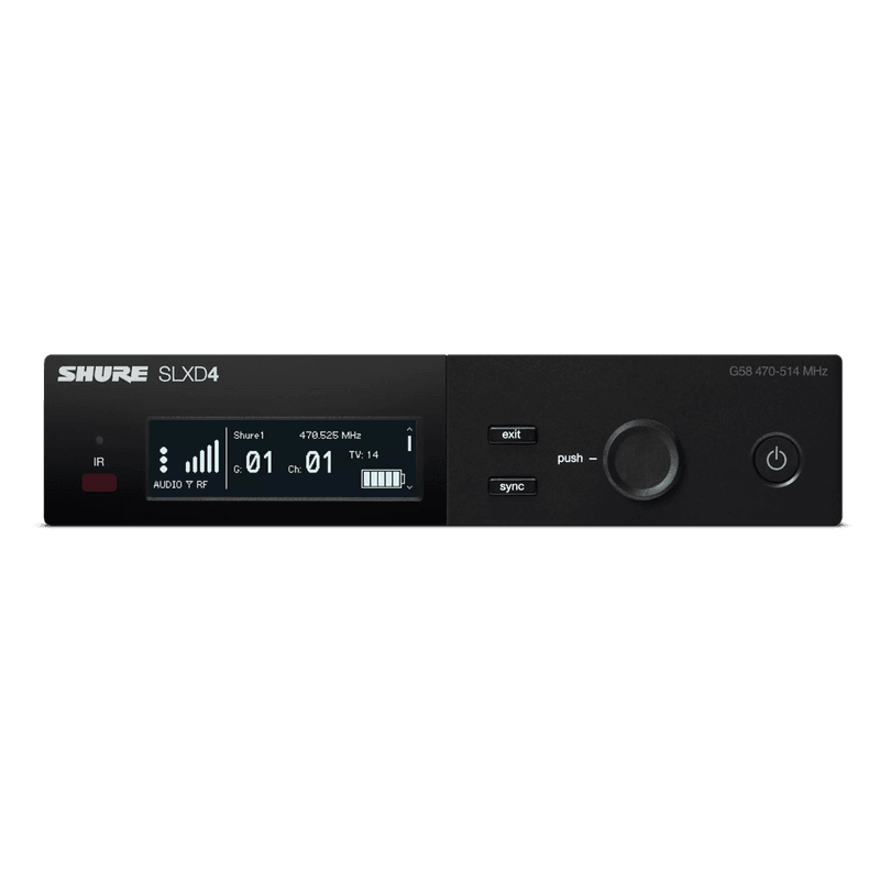 Shure SLXD Single HH Sys W/ Beta58A Mic (518-562Mhz)