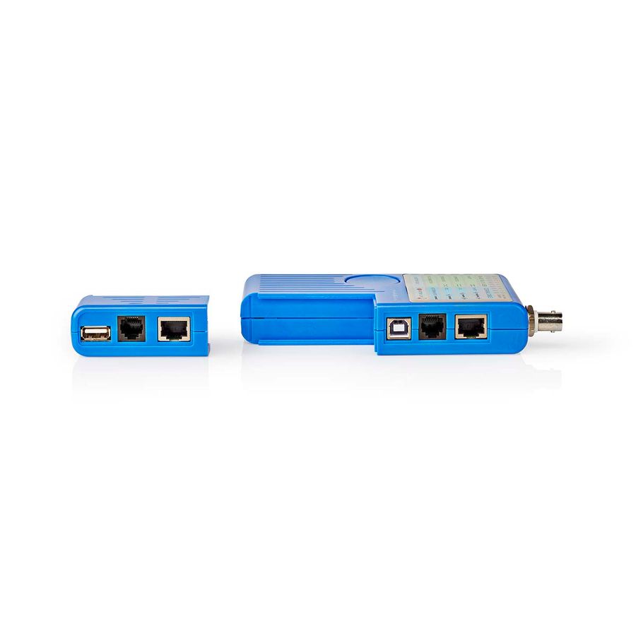 Nedis Multifunksjonell  Kabeltester for RJ45-, RJ11-, BNC- og USB-A-B-kabler