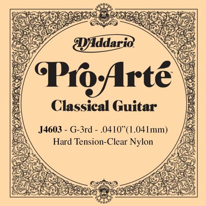 Hovedbilde D'Addario J4603 Pro Arte Hard Tension G streng