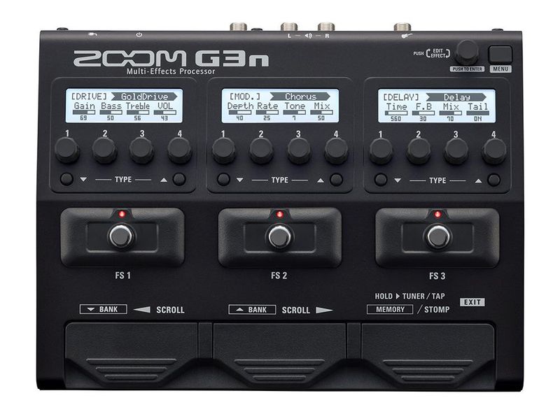 Zoom G3N effektpedal og amp simulator