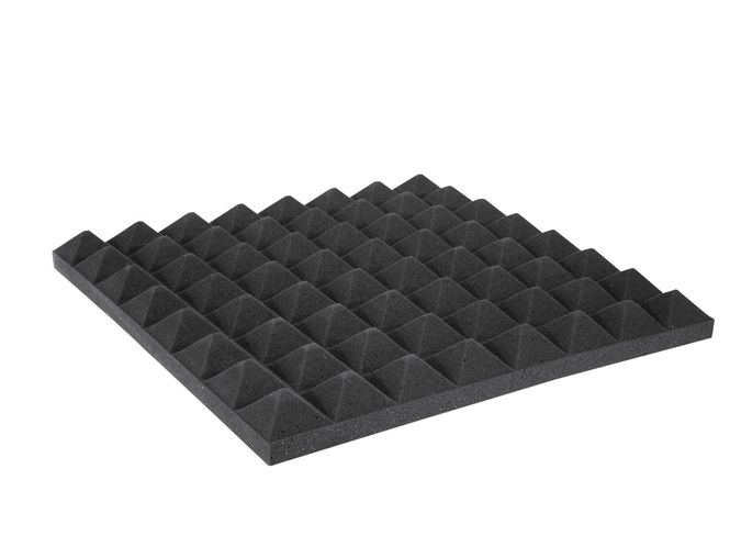 Hovedbilde Omnitronic Acoustic Foam, Pyramid, Isolasjon / Demping, 50x50x5cm
