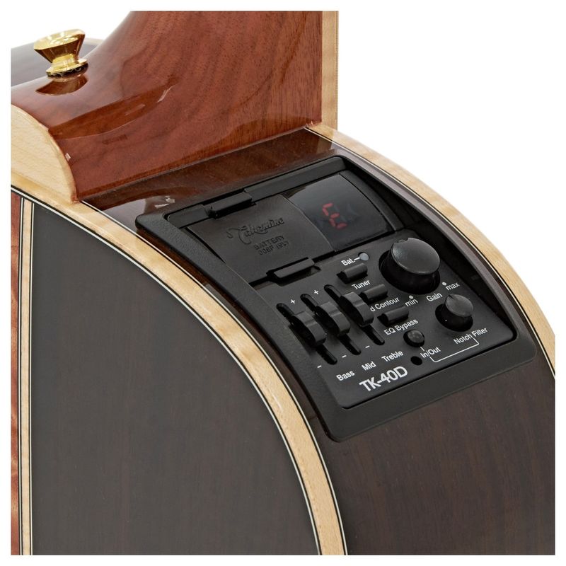 Takamine GD93CE-NAT m/ TK-40D Preamp, Naturel