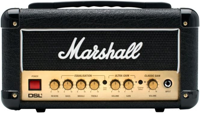 Hovedbilde Marshall DSL1HR 1W Rørforsterkertopp med reverb