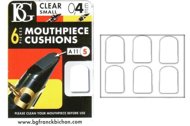 Hovedbilde BG France A11S Munnstykkeputer 6pk, clear, liten