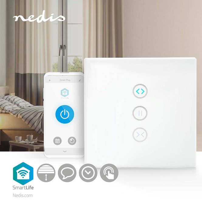 Hovedbilde SmartLife Wi-Fi Shutter Wall Switch
