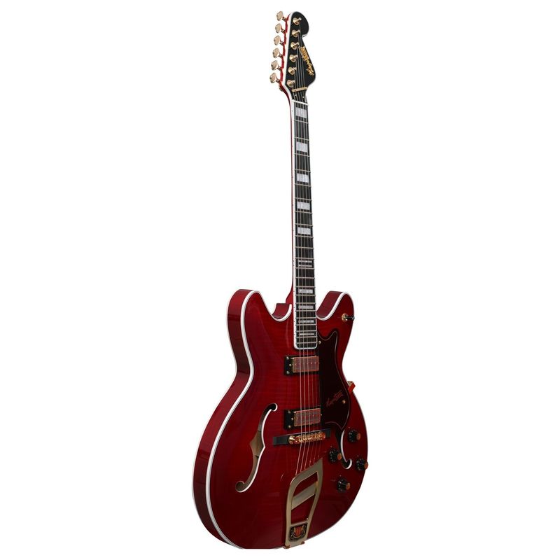 Hagström 67' Viking II - Wild Cherry Transparent