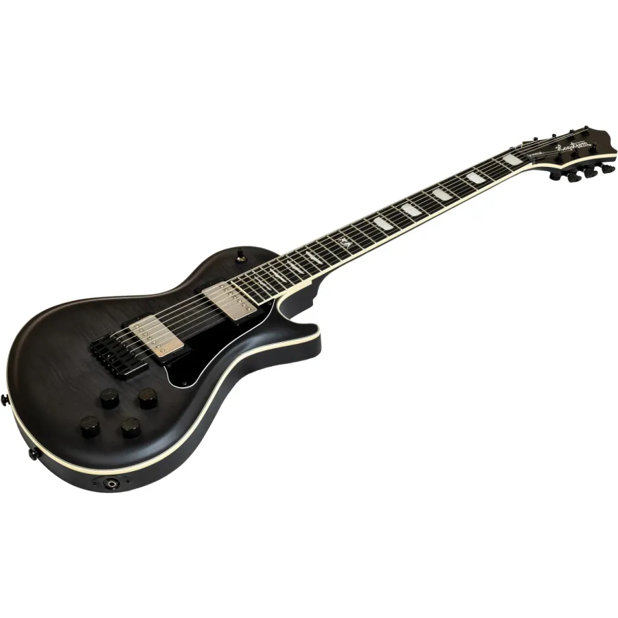 Hagström Krona7, Elektrisk Gitar, 7 strenger, Burnt Charcoal